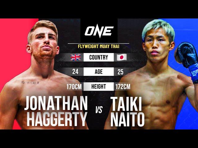 INSANE SPEED  Jonathan Haggerty vs. Taiki Naito | Full Fight Replay