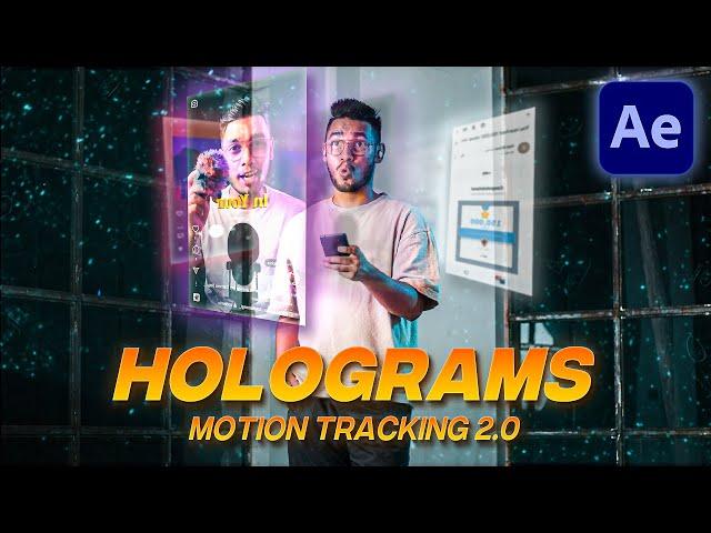 Motion Tracking 2.0 Inside After Effects | How to create Hologram in After Effects