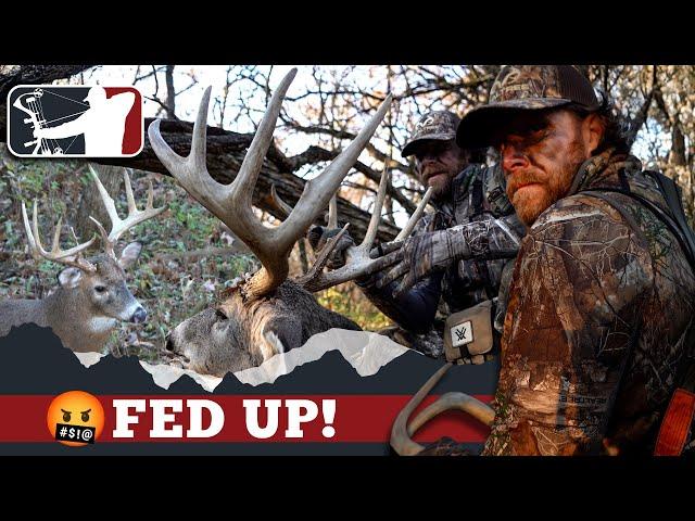  FED UP! | Unexpected Iowa Giant | Major League Bowhunter