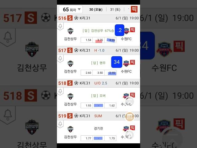 #캡틴김#프로토65회차#원숭이#개리그#초안#분석#