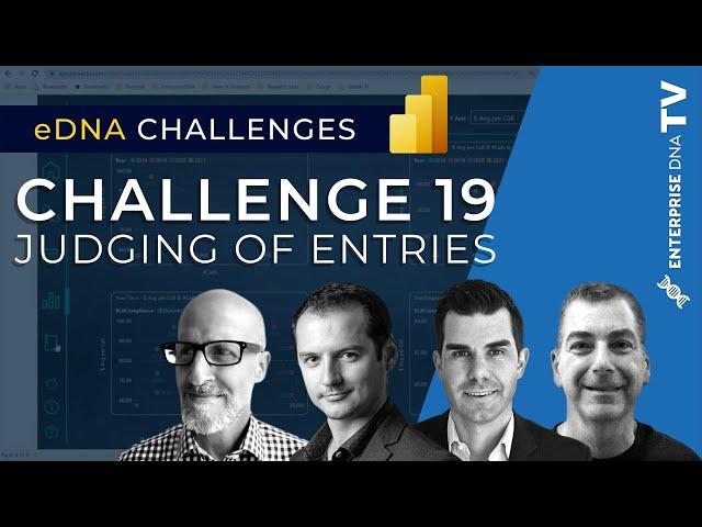 Enterprise DNA Challenge 19 Judging Of Entries - Winners Announcement