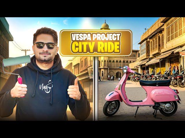 VESPA AB PINK KARWANA HY | ZS MOTOVLOGS |