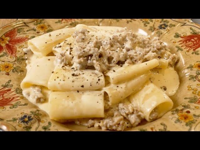 Cream of Parmigiano & Sausage Pasta