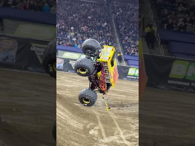 TOP 5 CRASHES - 2025 Monster Jam Detroit Ford Field