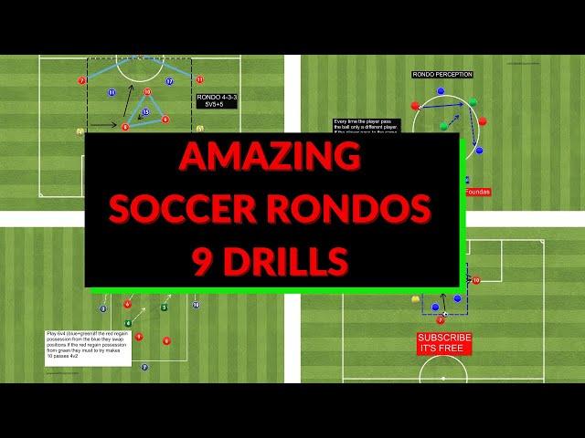 Best Soccer Rondo Drills - 9 Amazing Drills To Help Your Team Keep The Ball