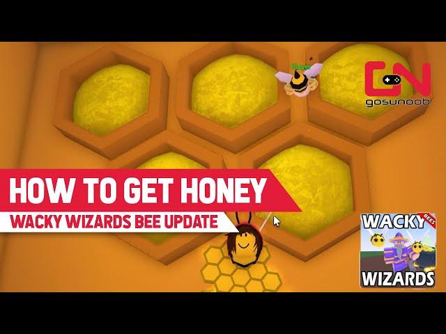 How to Get HONEY Ingredient in Wacky Wizards Roblox