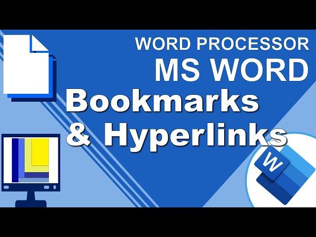 MS Word | Bookmarks and Hyperlinks