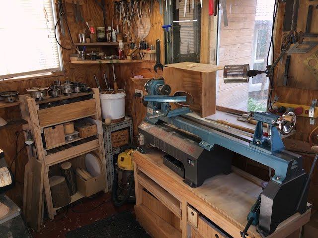 Richard Raffan lathe & dust extraction