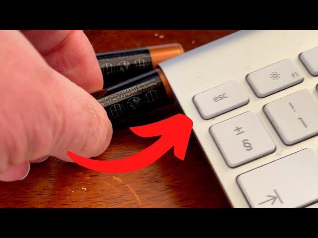 Upgrade Your Old Keyboard: USB Rechargeable Hack!