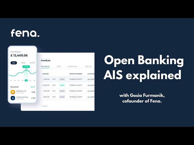 Open Banking AIS explained - with Fena