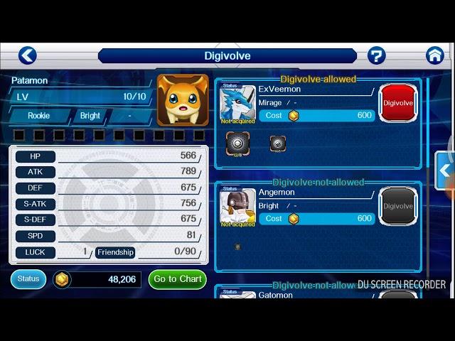 Digimon Links - How to Digivolve your Digimon