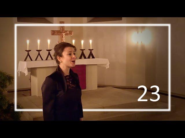 23. Türchen  "O Jesulein süß" | Marie Hänsel & Kantor Rainer Fritzsch