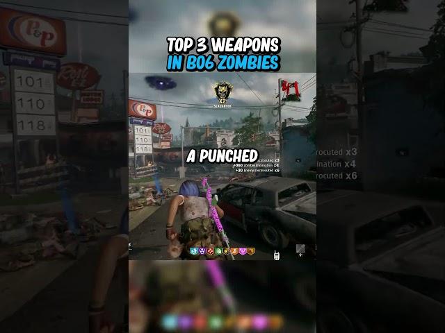 Top 3 Weapons To Use In BO6 Zombies