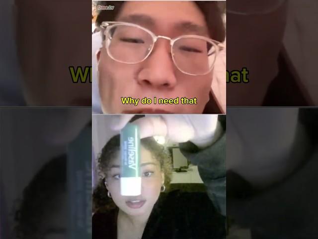 I went on the Korean side of Ome Tv..