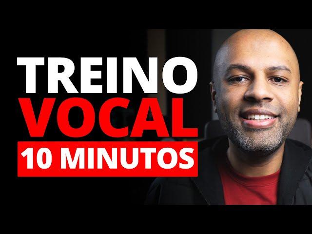 Treino Vocal Diário - Exercícios para ter uma voz bonita (10 minutos)