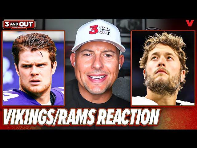 The Rams are BACK! Matt Stafford & LA Rams defeat Sam Darnold & the Minnesota Vikings | 3 & Out