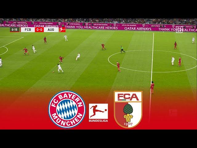 LIVE  BAYERN MUNICH vs AUGSBURG | Bundesliga 2024/2025 | Full Match | FL 2025 Gameplay