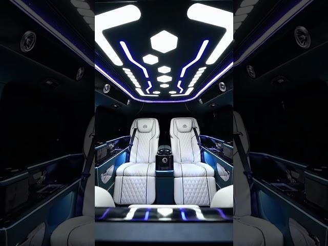 Mercedes-Benz V-class interior luxury upgrade