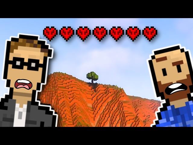 We Tried HARDCORE Minecraft for the first time