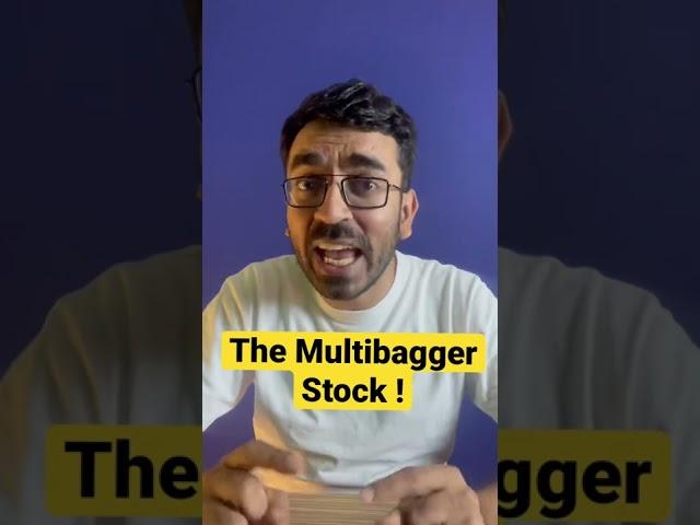 The Best Multibagger Stock | Multibagger Formula |