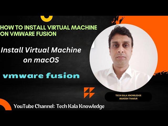 How to install Virtual Machines on vmware fusion step by setp | Create  Virtual Machines  on VMware