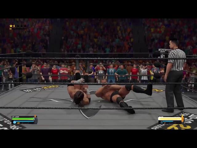 lex luger vs baker