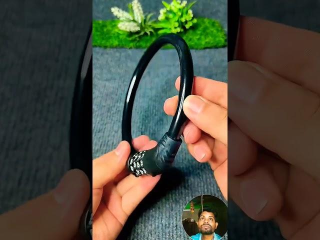 Digit Bicycle Chain Lock Anti-theft Anti-Cutting 🪩 #shorts #gadgets #china #lock #smartbike