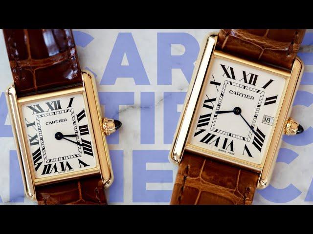 CARTIER Collection Review: Tank Louis, Santos, Panthere & Drive at London Jewelers!