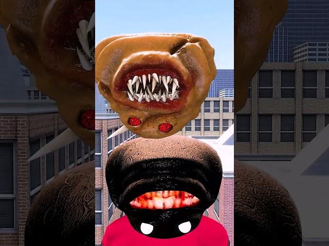 Pou monster 1-line tower stacking!  #Pou #Game #GarrysMod #City #Tower #Stack #Knockdown #gmod