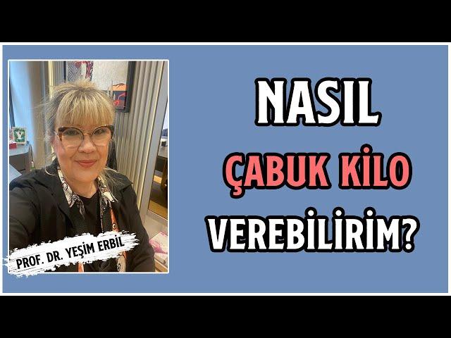 Nasıl Çabuk Kilo Verebilirim? | Sağlıklı ve Dengeli Beslenerek Zayıflama