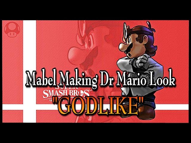 MABEL MAKING DR MARIO LOOK "GODLIKE"