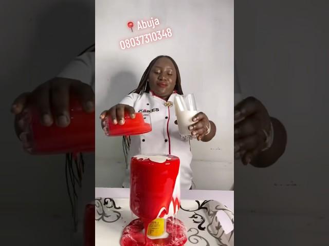 Luxury Valentine Cakes in Abuja. #mirrorglaze #mirrorglazecake #abujacakes #cake #cakedecorating