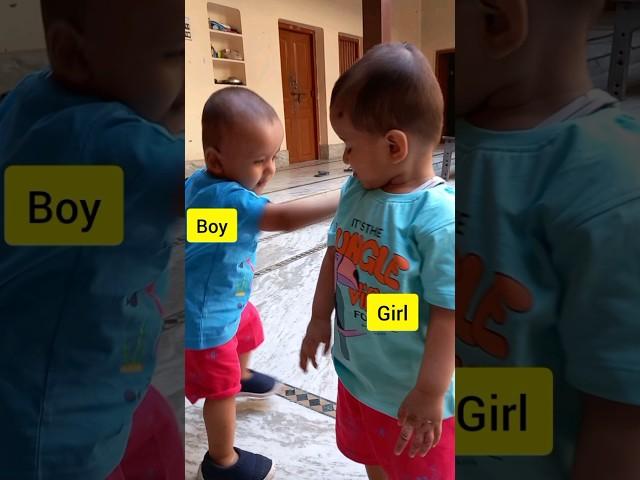 ladai Marpit #fight #dhara #dharav #twins #18months