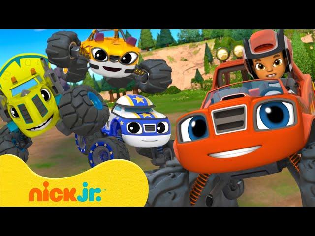 Baby Blaze and the Monster Machines Save the Day! | Nick Jr.