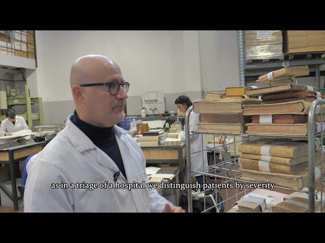 "Italy's Book Doctor" - a Craftsmanship original short documentary film