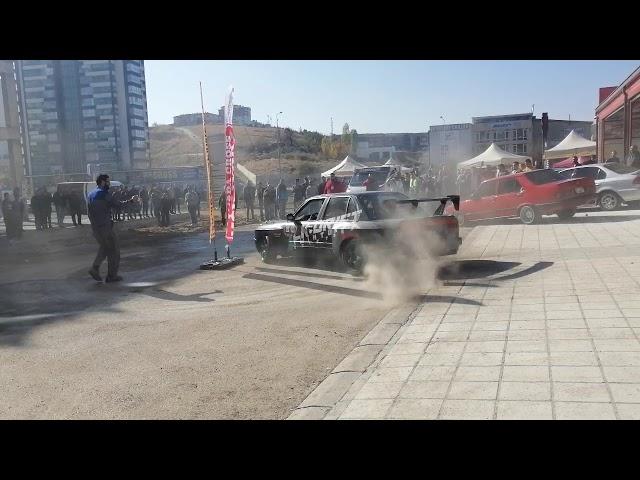 Ankara drift show bmw E30 otomoda  açılış LK DRİFT