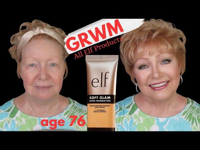 GRWM  Elf Soft Glam Foundation #grwm #elf