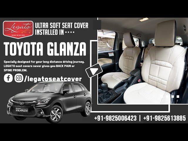 Experience Ultimate Comfort with Legato’s Ultra-Soft Seat Covers for Toyota Glanza!