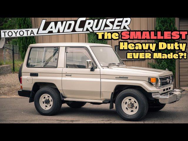 This Toyota Land Cruiser was the smallest HEAVY DUTY Land Cruiser Ever Built?! 1995 HZJ70 by Ottoex