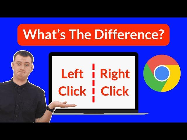 How To Right And Left Click On A Chromebook - What's The Difference?