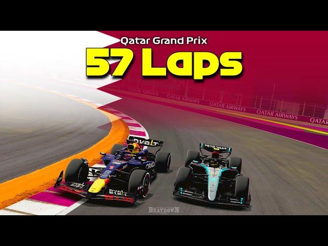 F1 24 - 100% Race Qatar w/ Hamilton | #QatarGP 