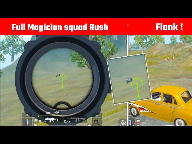 Full packed Magician squad Rushed on Me | Pubg lite Gameplay By - Gamo Boy