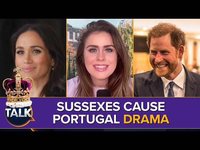 FURY As Harry And Meghan Markle's BAGGAGE Infuriates Portuguese Locals