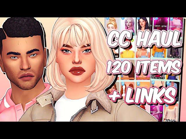 The Sims 4 | MAXIS MATCH CC HAUL #5   MALE & FEMALE HAIRS, TATTOOS & more.. | + CC Links