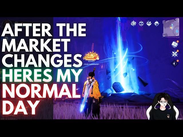 My Daily Farming Routine After Market Changes (Crystal of Atlan)
