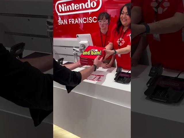 You can customize a Switch OLED at the Nintendo San Francisco Store! #nintendo #switch #oled #ign