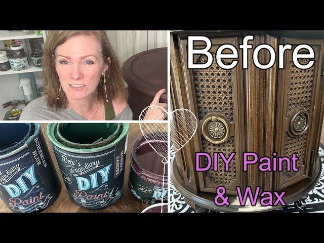 How to use DIY Wax ~ Side Table Update