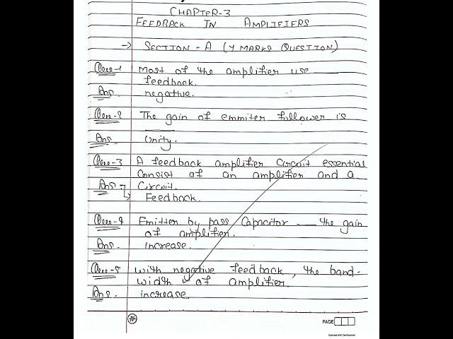 Electronic II Chapter 3 Feedback in Amplifiers @GULVENDER SHEORAN SIR