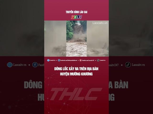 Dông lốc xảy ra trên địa bàn huyện Mường Khương | THLC