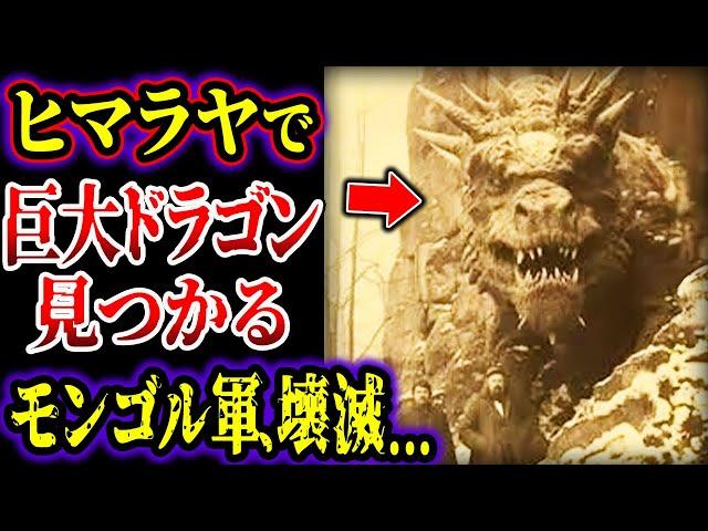 【ゆっくり解説】巨大ドラゴン、ヒマラヤで見つかる…!! モンゴル軍を壊滅させた怪物...!! 世界各地で目撃されたドラゴンたちがヤバい…!!!【UMA・未確認生物】